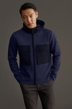 Ropa Canada Goose Hombre Outlet - Elgin Suéteres Black Label Azul Marino QX3860754